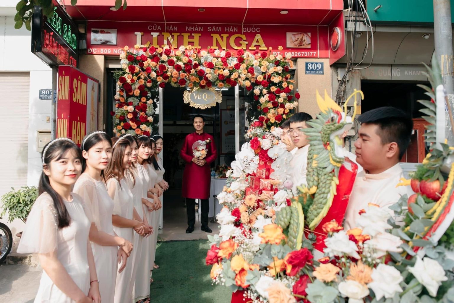Trang trí lễ gia tiên